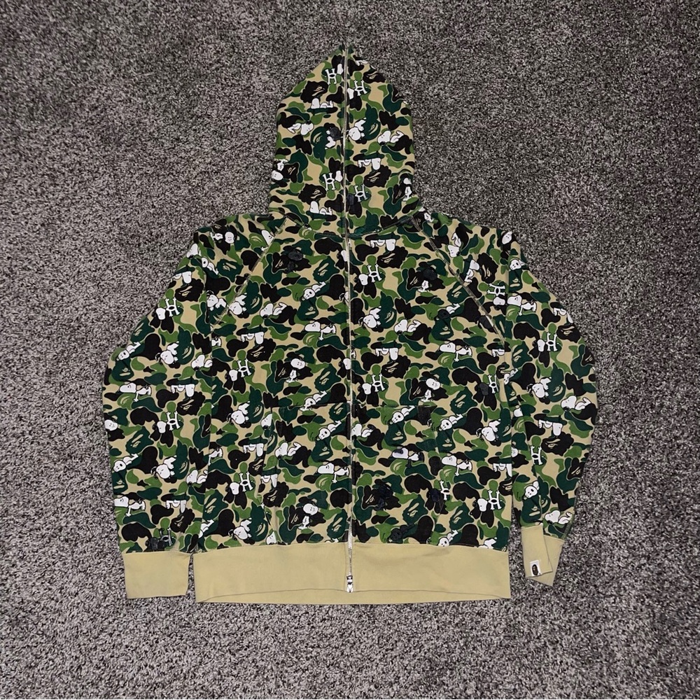 Bape Snoopy Full Zip Hoodie